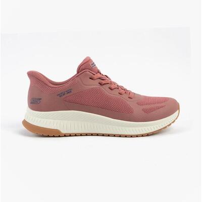 Zapatillas Skechers Mujer Bobs Squad 4 Rosas