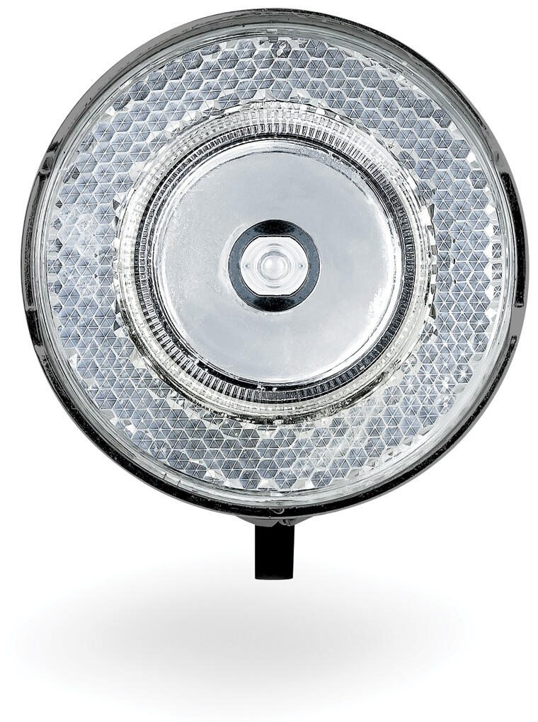 luz frontal de bicicleta a pilhas no guarda-lamas Axa Classic 706 Led 15 Lux 5/5