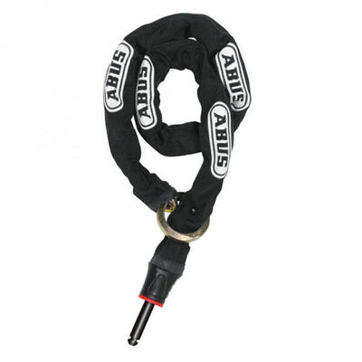 Abus insteekketting 8ks 85 zwart - ideaal voor fietsbescherming (110 cm)