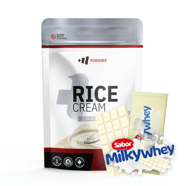 MMSUPPLEMENTS Rice Cream (Creme de Arroz) - 1kg Chocolate Branco Milky Whey da MM Supplements