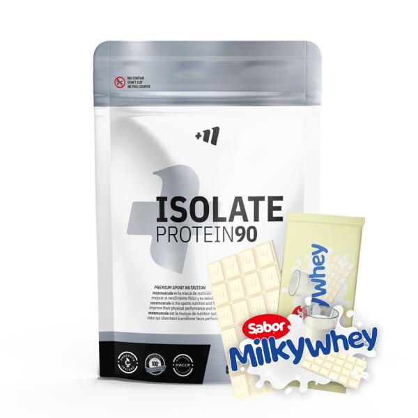 MMSUPPLEMENTS Isolate 90 cfm - 1kg Chocolate Branco Milky Whey da MM Supplements