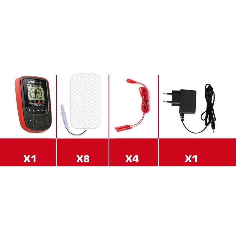 ÉLECTRO-STIMULATEUR MULTISPORTPRO 14 PROGRAMMES