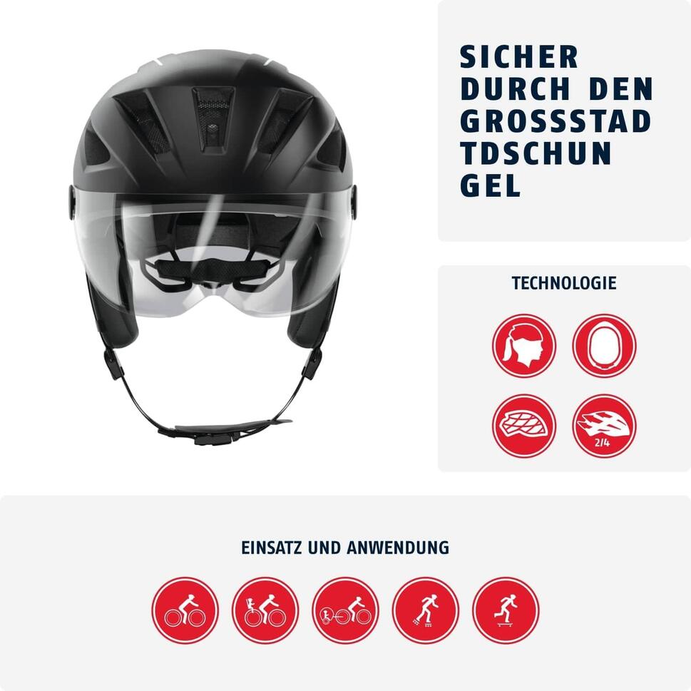 Kask Rowerowy Pedelec 2.0 Ace Velvet Black L 56-62 Cm