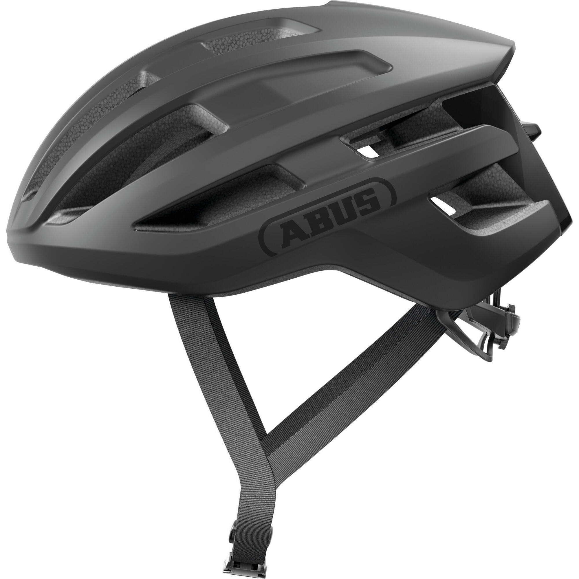 Abus - Casque Vélo Route Velours Abus - Casque - Noir - 51-55 Cm - Decathlon