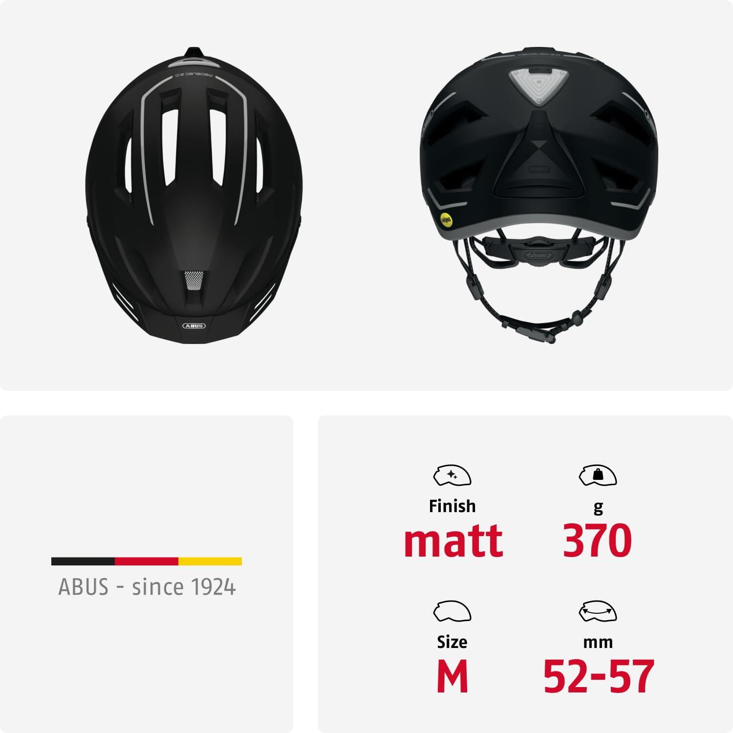 Casque Abus Pedelec 2.0 MIPS - Noir - M 52-57cm 5/7