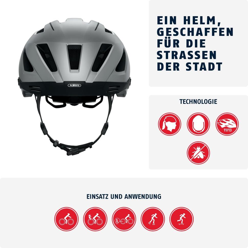 Kask Rowerowy Pedelec 2.0 Mips Srebrny
