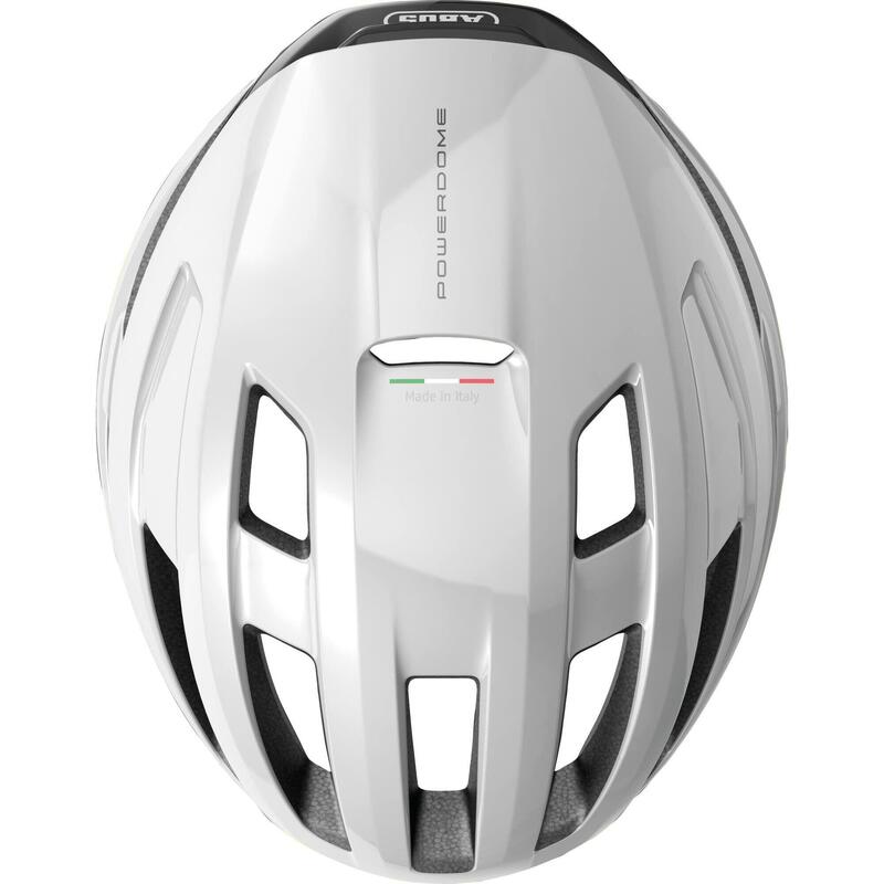 Abus Powerdome casca M 54-58 cm alb