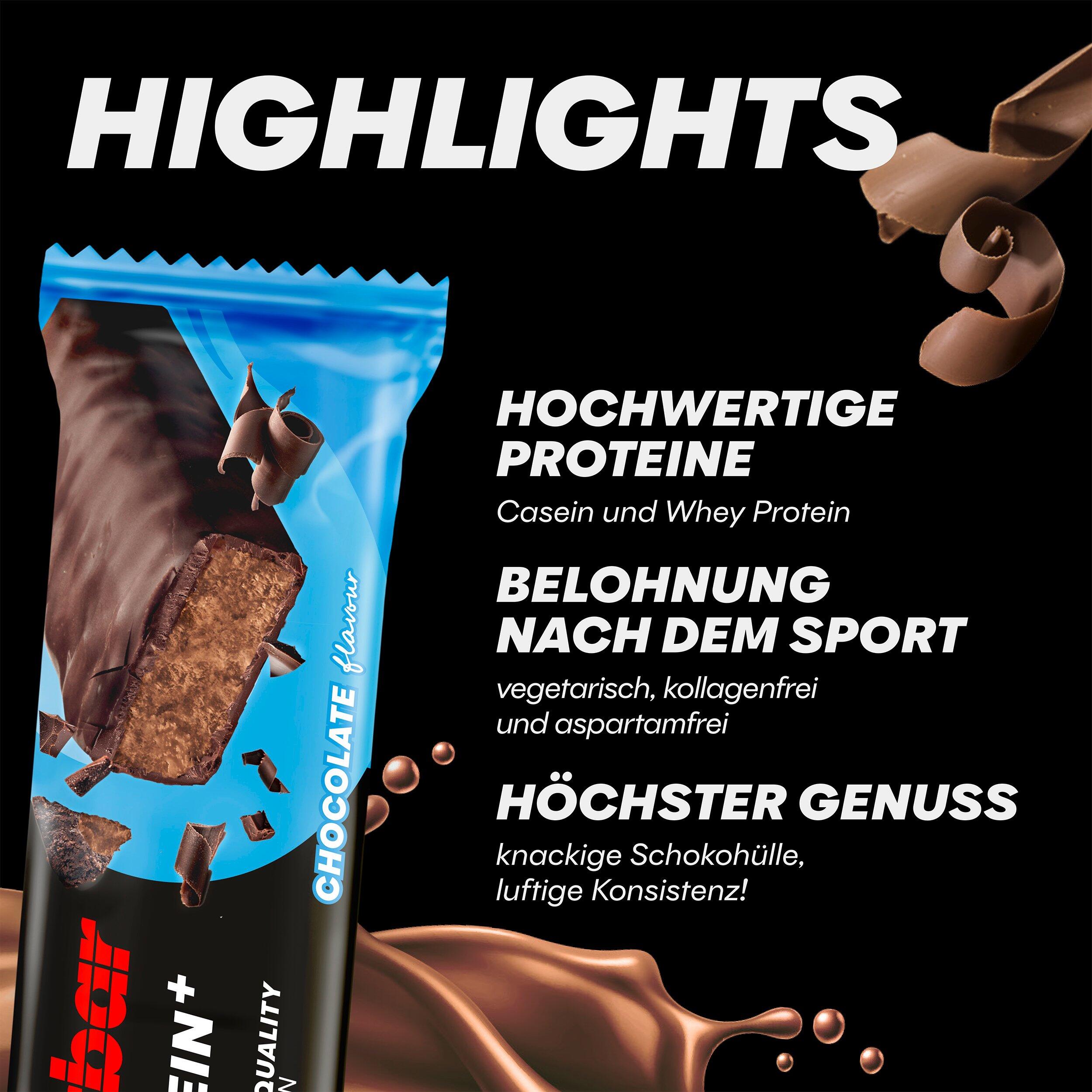 Barre protéinée PowerBar 30% Protein+ 55g végétarienne, sans aspartame 4/7