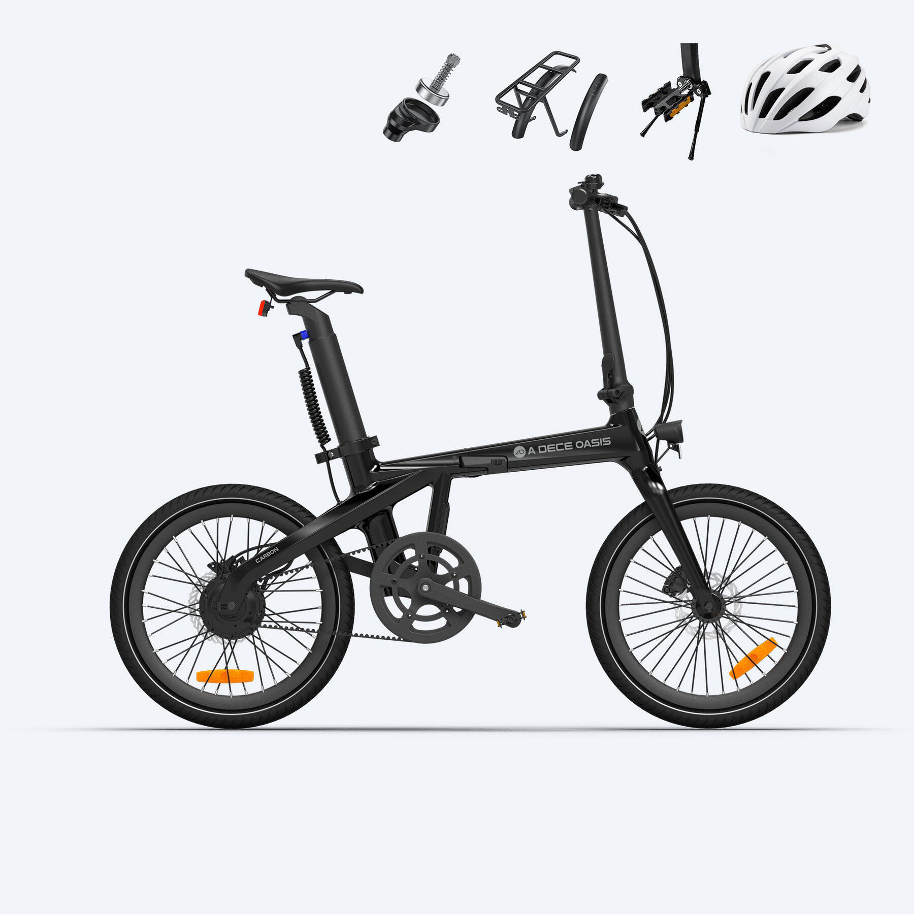ADO ADO Air Carbon EBIKE Elektrofahrrad,klapprad Riemenantrieb,Citybike,20 zoll