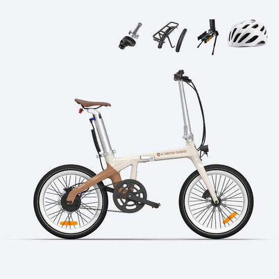 ADO Air Carbon EBIKE Elektrofahrrad,klapprad Riemenantrieb,Citybike,20 zoll