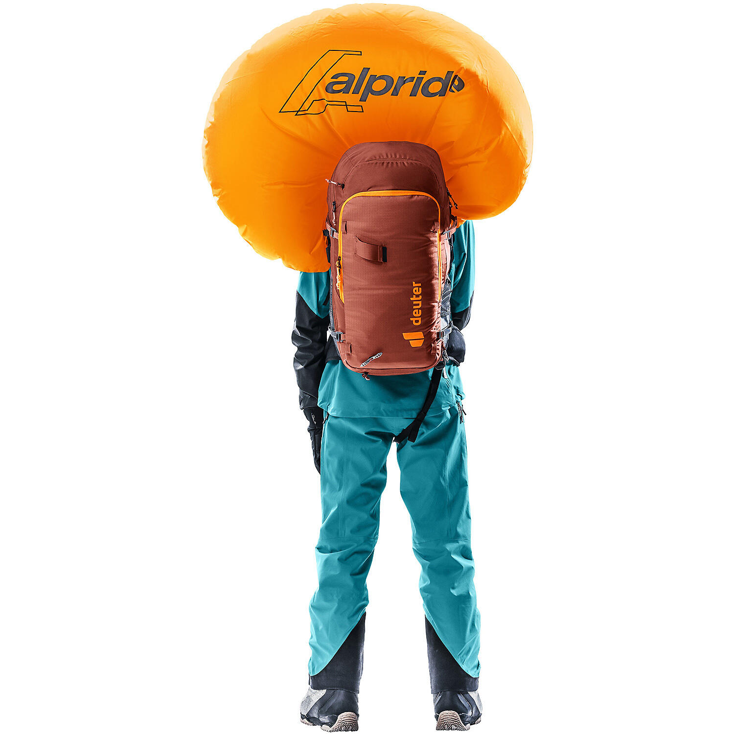 Plecak lawinowy Deuter Alproof Tour 36 + 5 SL - redwood/black 6/7