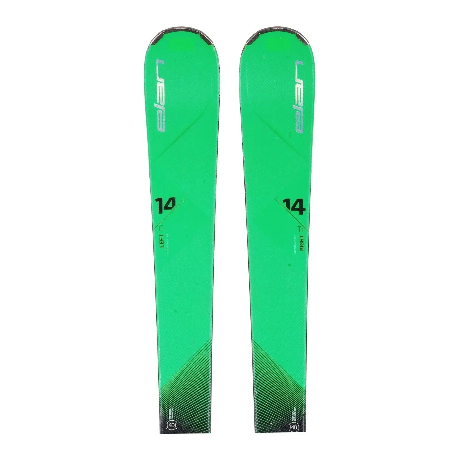 RECONDITIONNE - Ski Elan Amphibio 14 Ti + Fixations 2/4