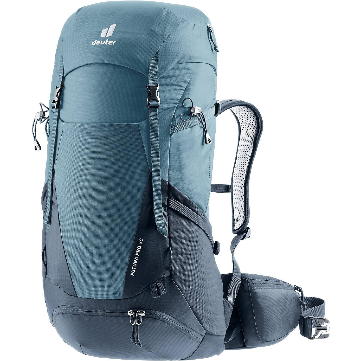 Sac à dos randonnée Deuter Futura Pro 36 L bleu/gris Aircomfort Sensic Pro 2/7