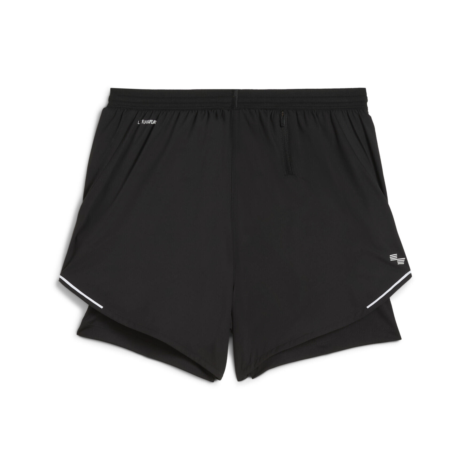 Shorts PUMA x HYROX ULTRAWEAVE 2 en 1 Mujer PUMA Black 6/7