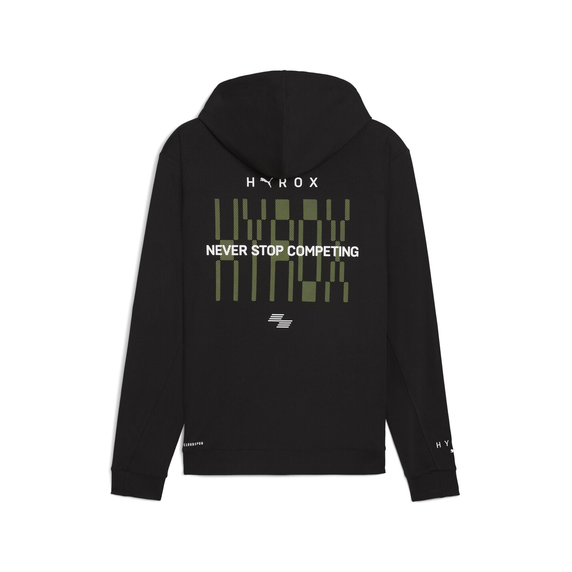 Sudadera con capucha PUMA x HYROX CLOUDSPUN Hombre PUMA Black 6/7