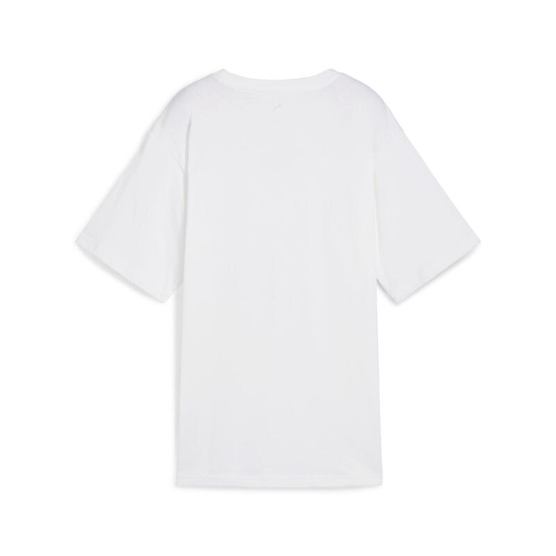 Tricou fitness femei croială lejeră Ess Relaxed albastru PUMA