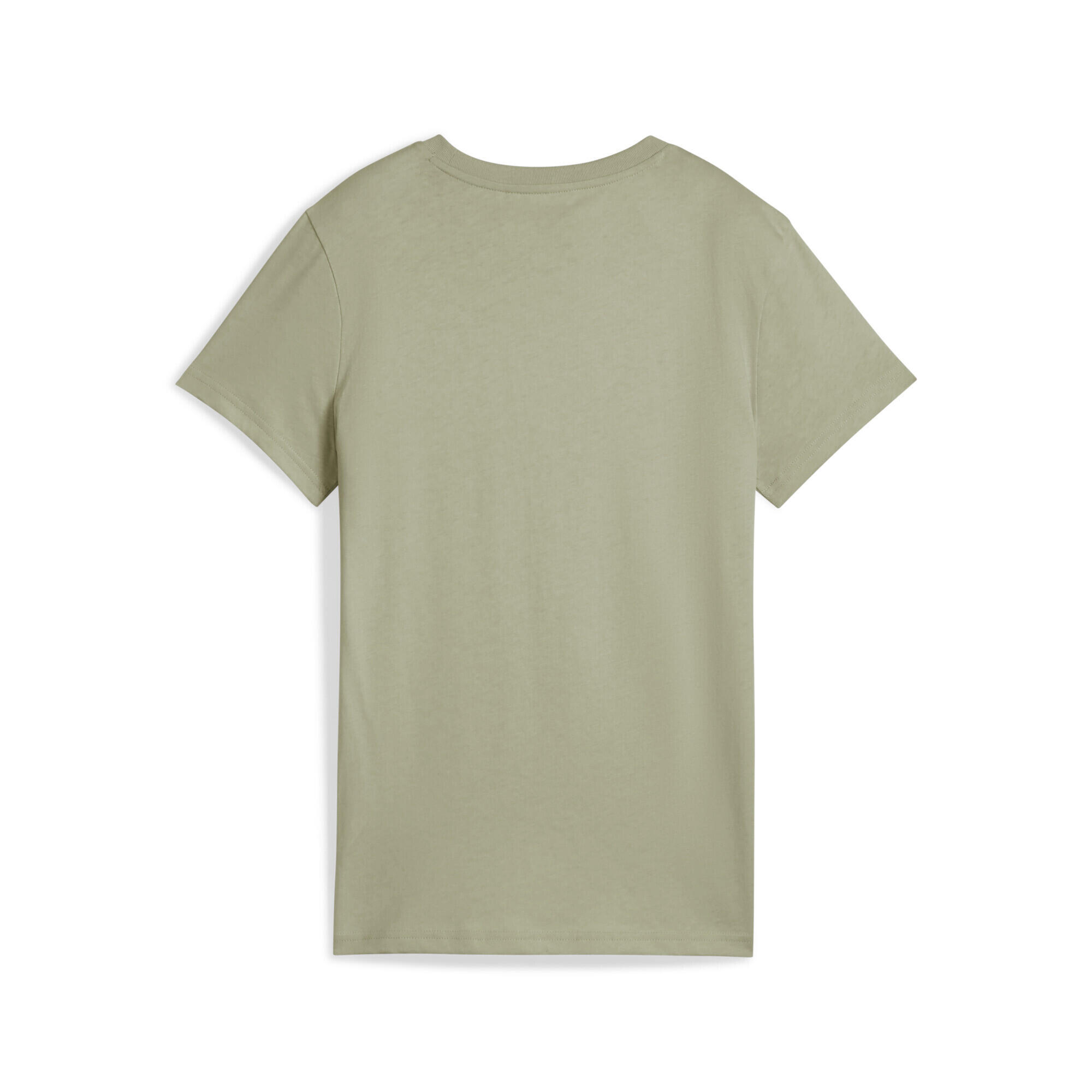 ESS No. 1 Logo T-Shirt Damen PUMA Lux Army Green 6/7