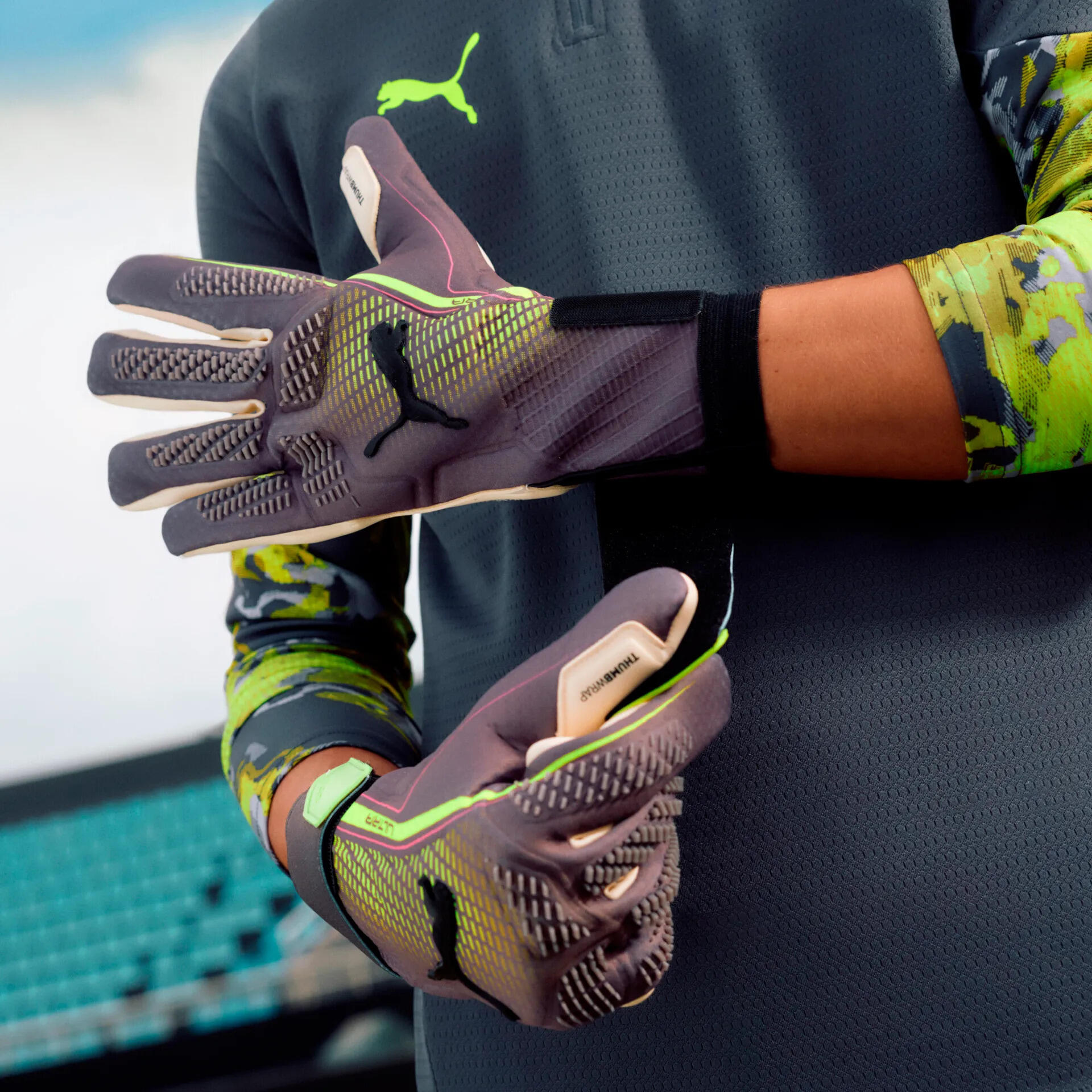 Guantes de portero ULTRA ULTIMATE Hybrid PUMA 4/5