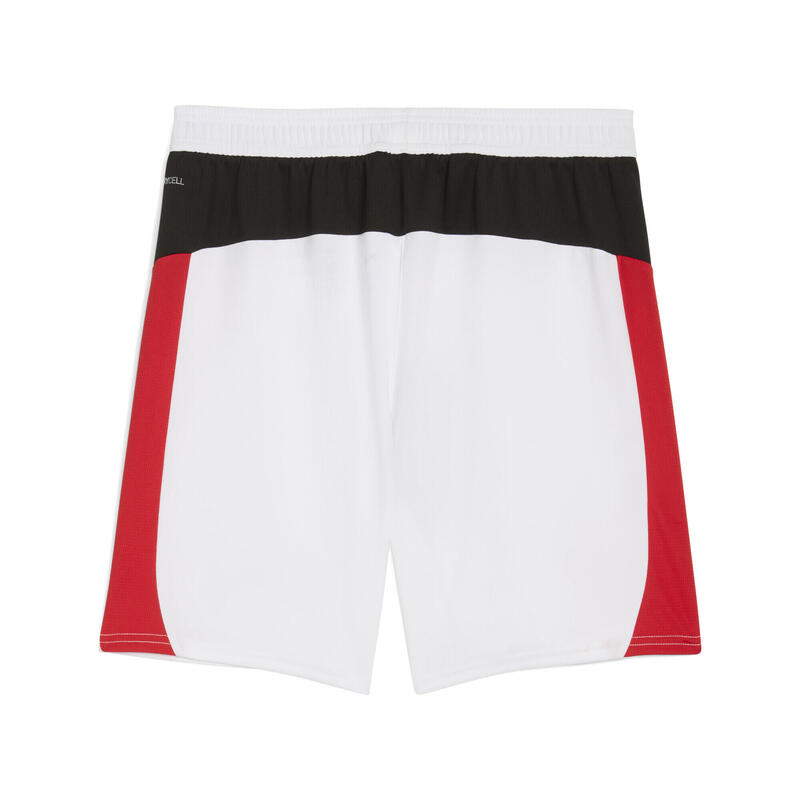 Șort fotbal bărbați material respirabil, confort 25/26 alb PUMA