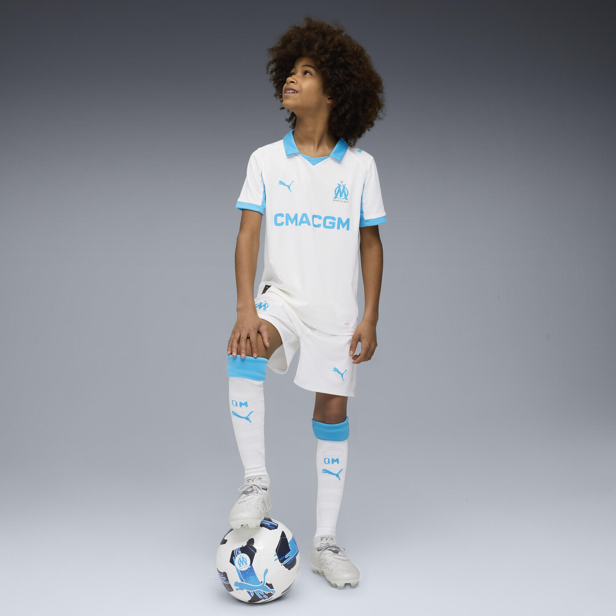 Short 25/26 Olympique de Marseille Enfant et Adolescent PUMA 4/7