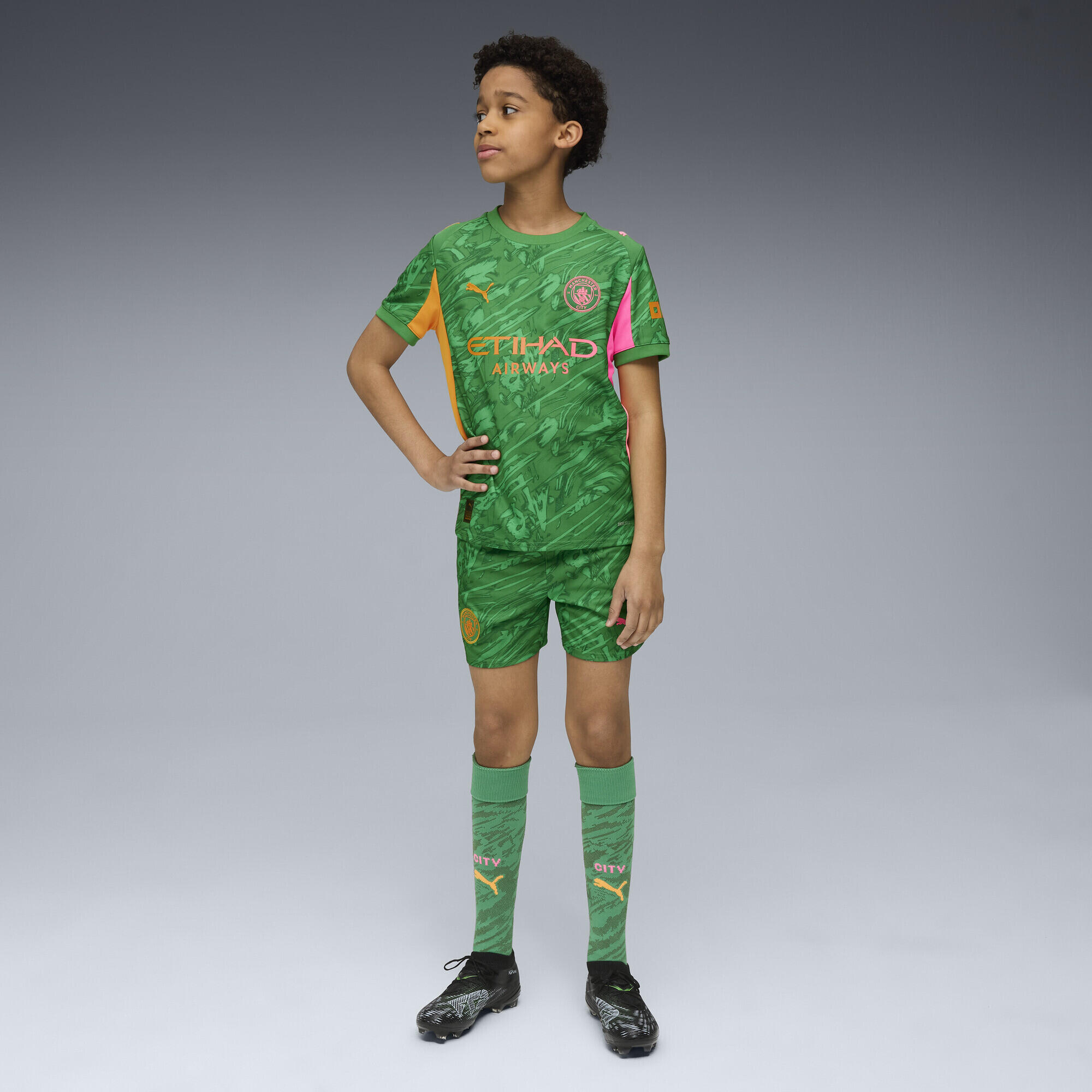 Short de gardien de but 25/26 Manchester City Enfant et Adolescent PUMA 4/7