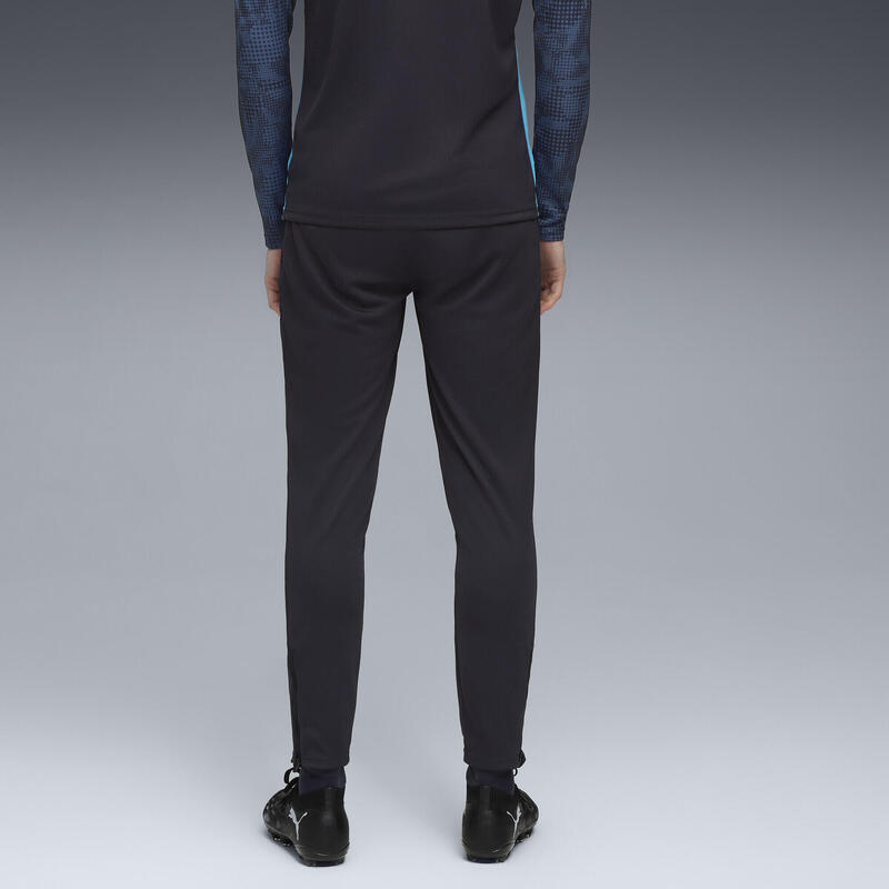 Pantalon bărbați slim logo club Olympique De Marseille, negru PUMA