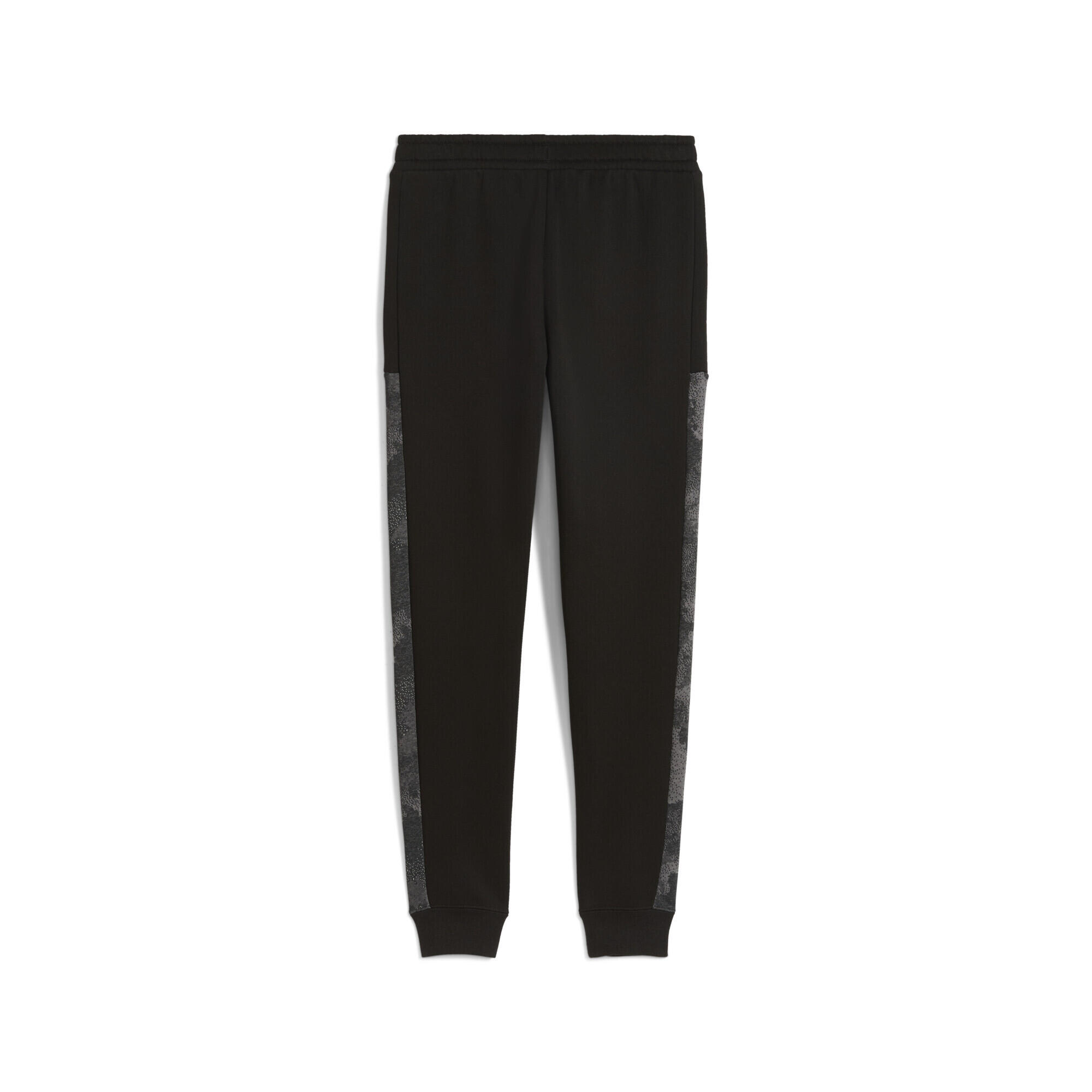 Pantaloni della tuta Essentials Camo per ragazzi PUMA Black 5/7