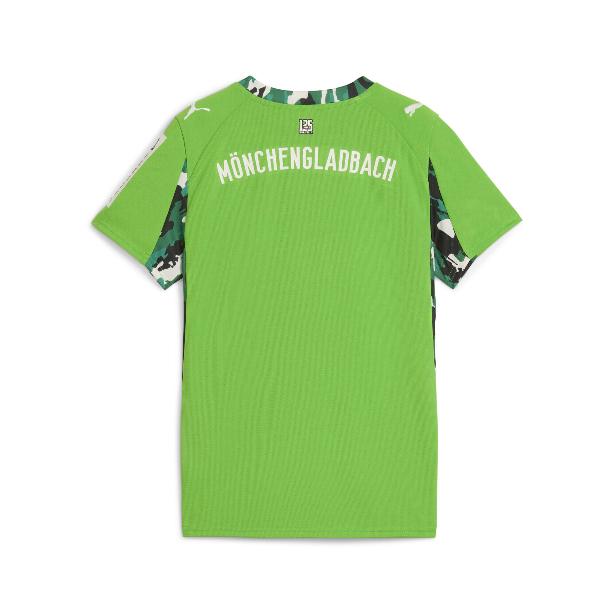 T-shirt futebol infantil Borussia Mönchengladbach 25/26 Auswärtstrikot PUMA 6/7