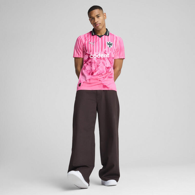 Męska koszulka KIDSUPER × CF MONTERREY PUMA Fast Pink White
