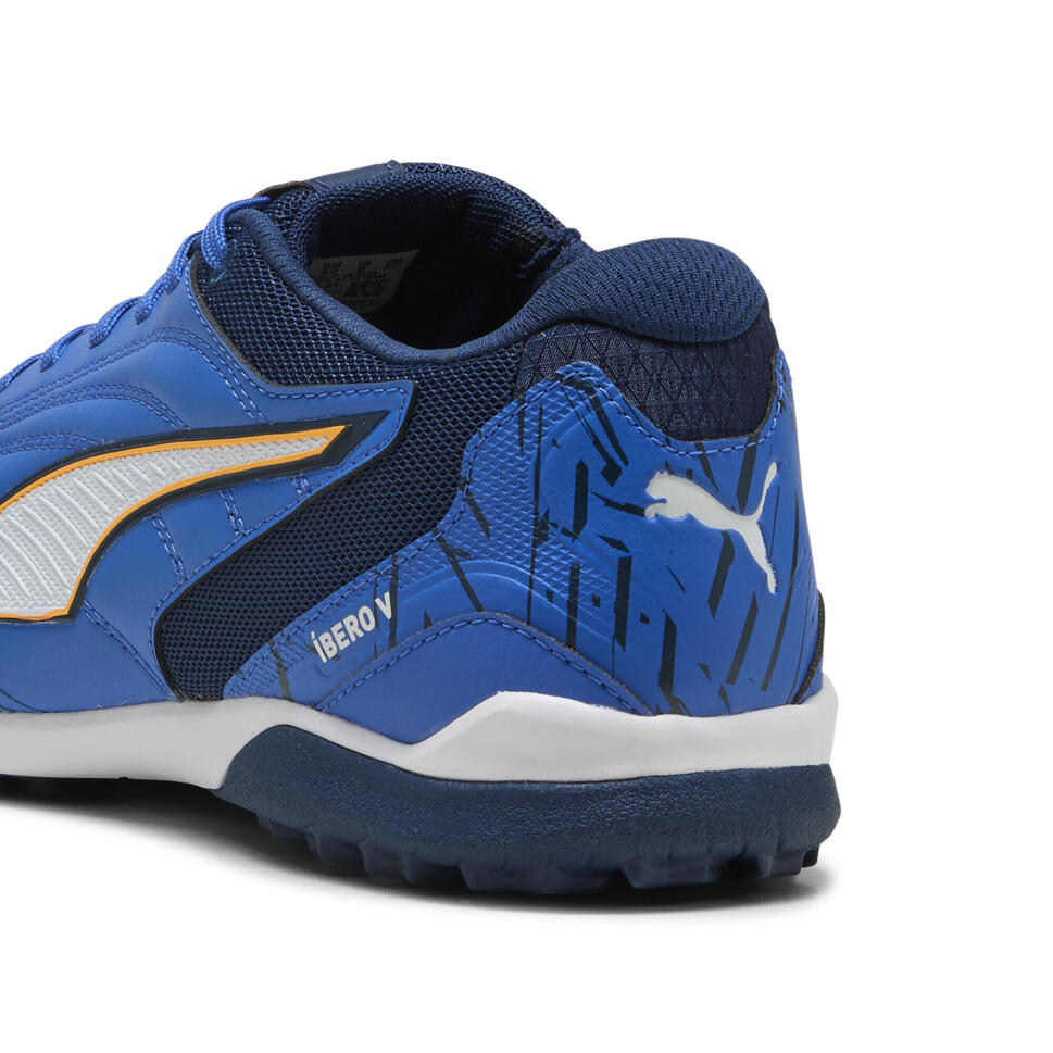 Buty halowe unisex IBERO TT PUMA Mountain Blue White Heat Fire Persian Orange