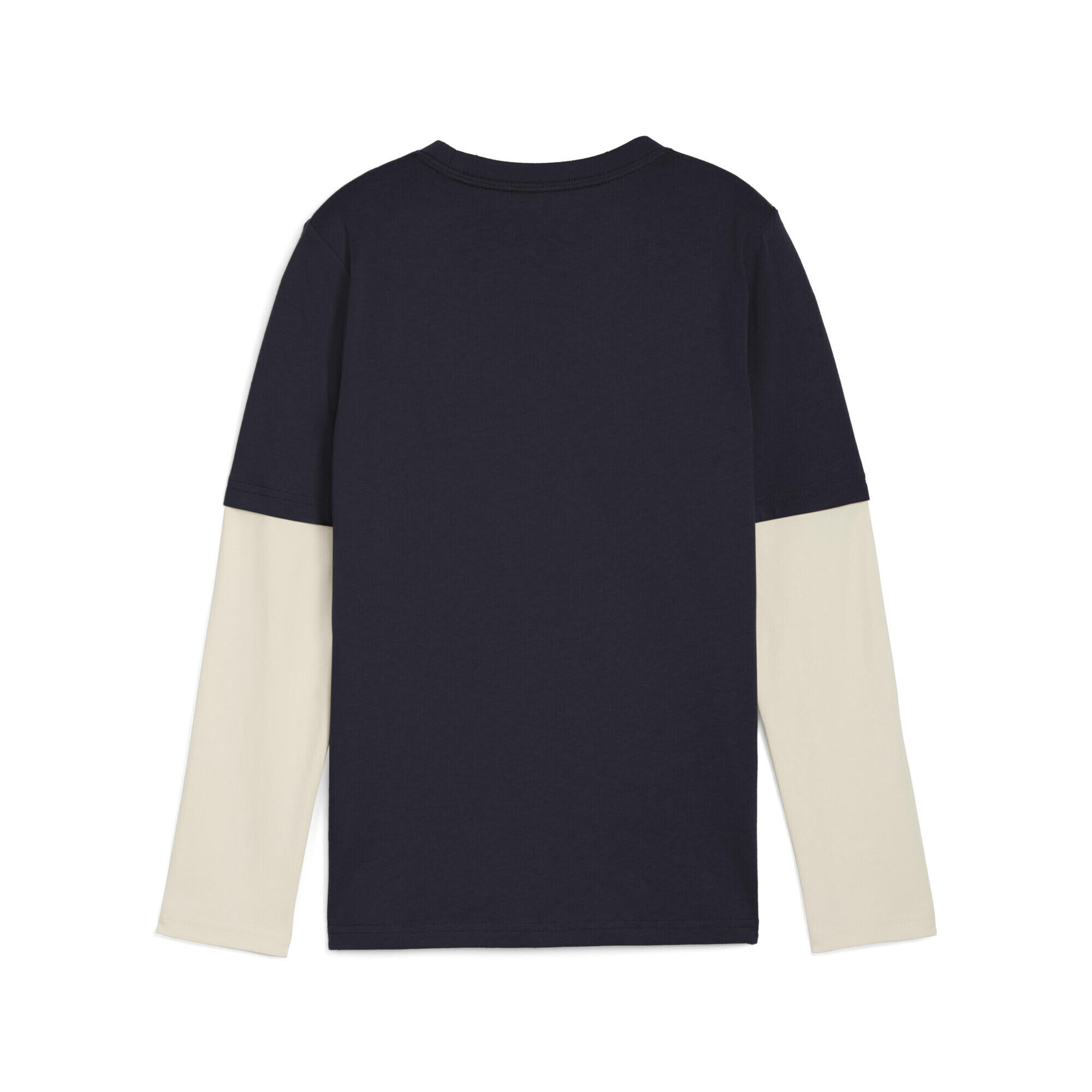 T-shirt superposé à manches longues MID90s Enfant et Adolescent PUMA 5/7