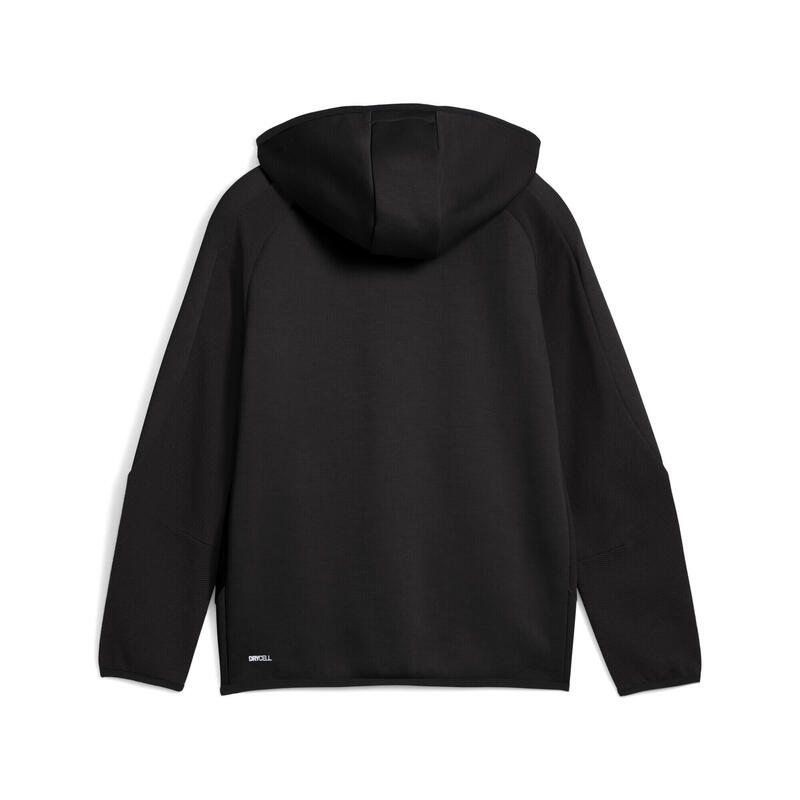 Młodzieżowa bluza Evostripe z kapturem zapinana na suwak PUMA Black