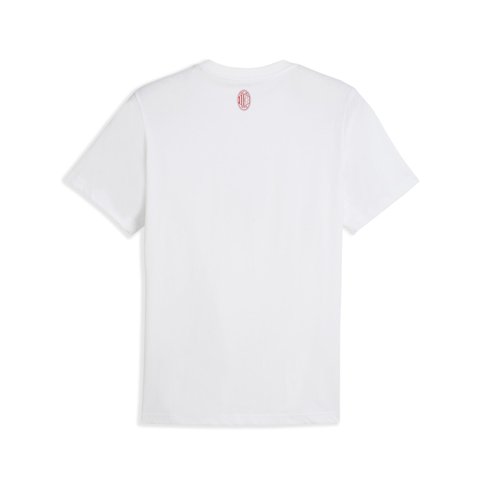T-shirt AC Milan FtblCulture da uomo PUMA White For All Time Red 5/7