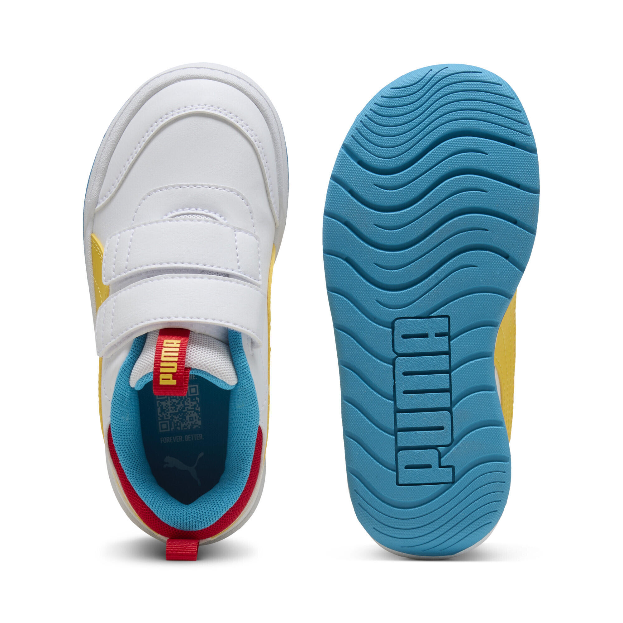 Sapatilhas fitness Infantil fecho em velcro Multiflex 2 Colour PUMA 4/6