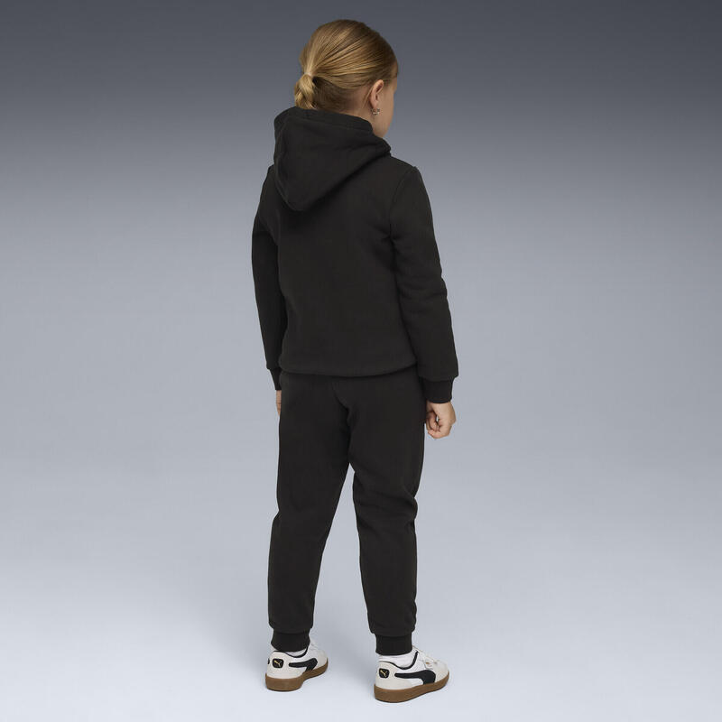 Trening alergare copii cu glugă Essentials No.1 Logo, albastru PUMA