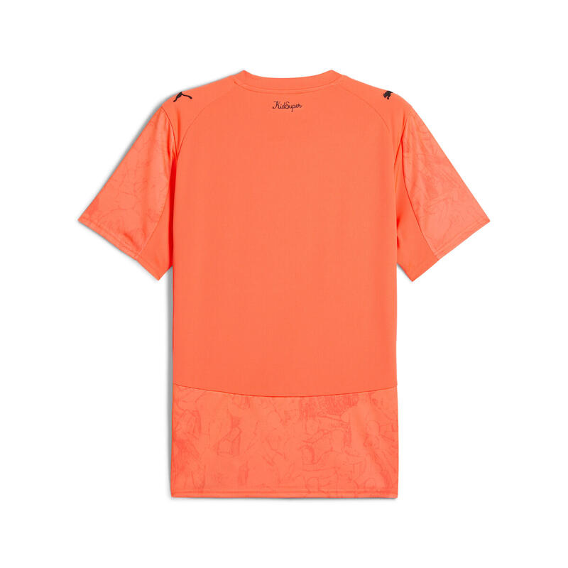 Tricou fotbal bărbați mâneci scurte Kidsuper X Manchester City, alb PUMA