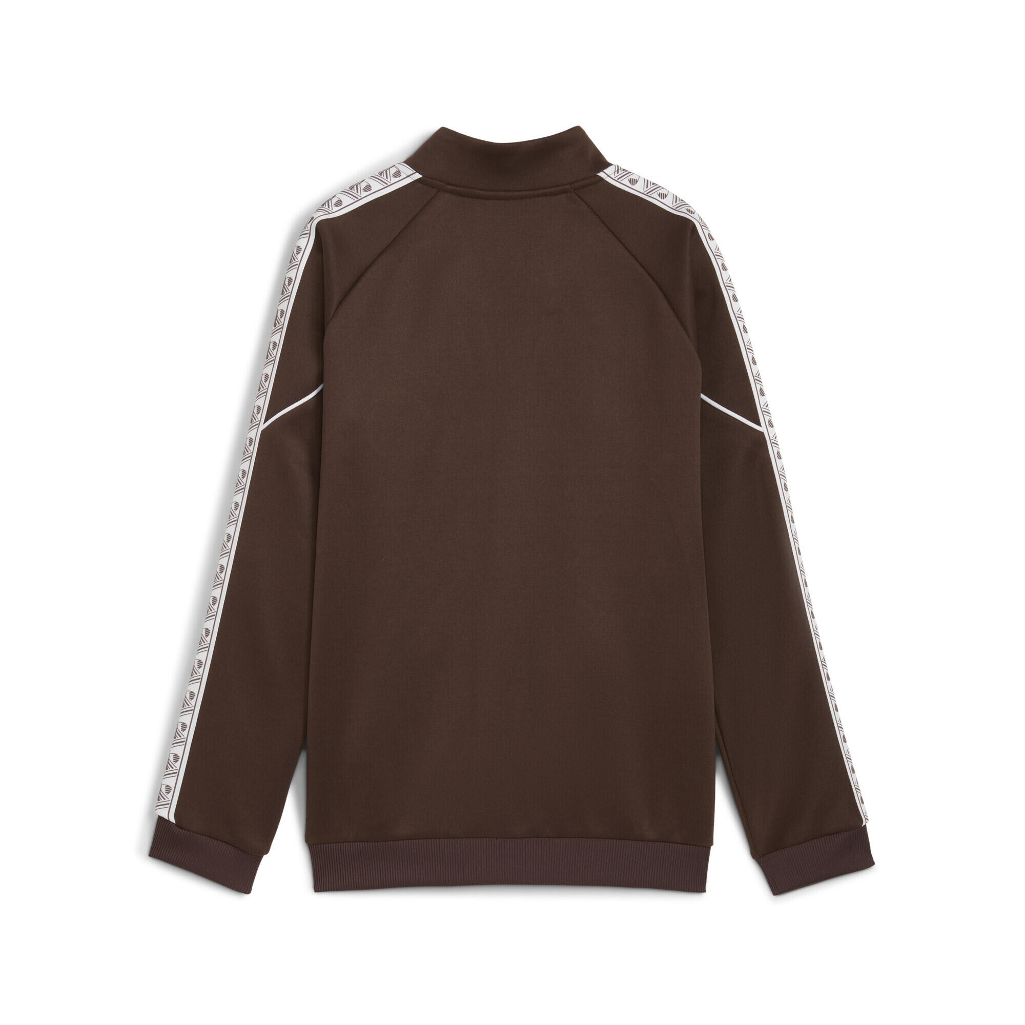 Geacă copii mâneci lungi, fermoar integral King Anthem maro PUMA 6/7