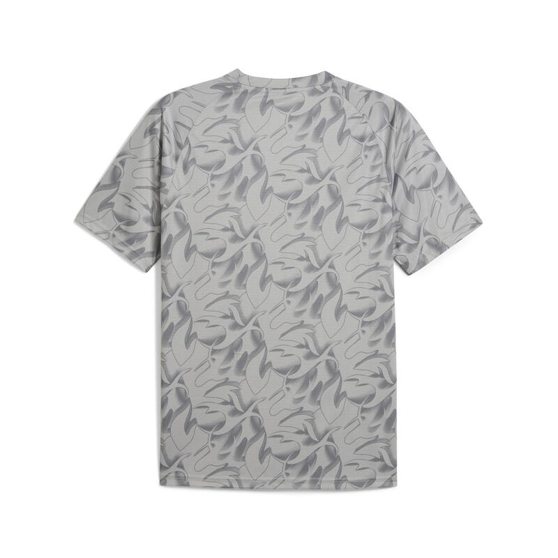 Męska koszulka przedmeczowa AC Milan PUMA Smokey Gray White