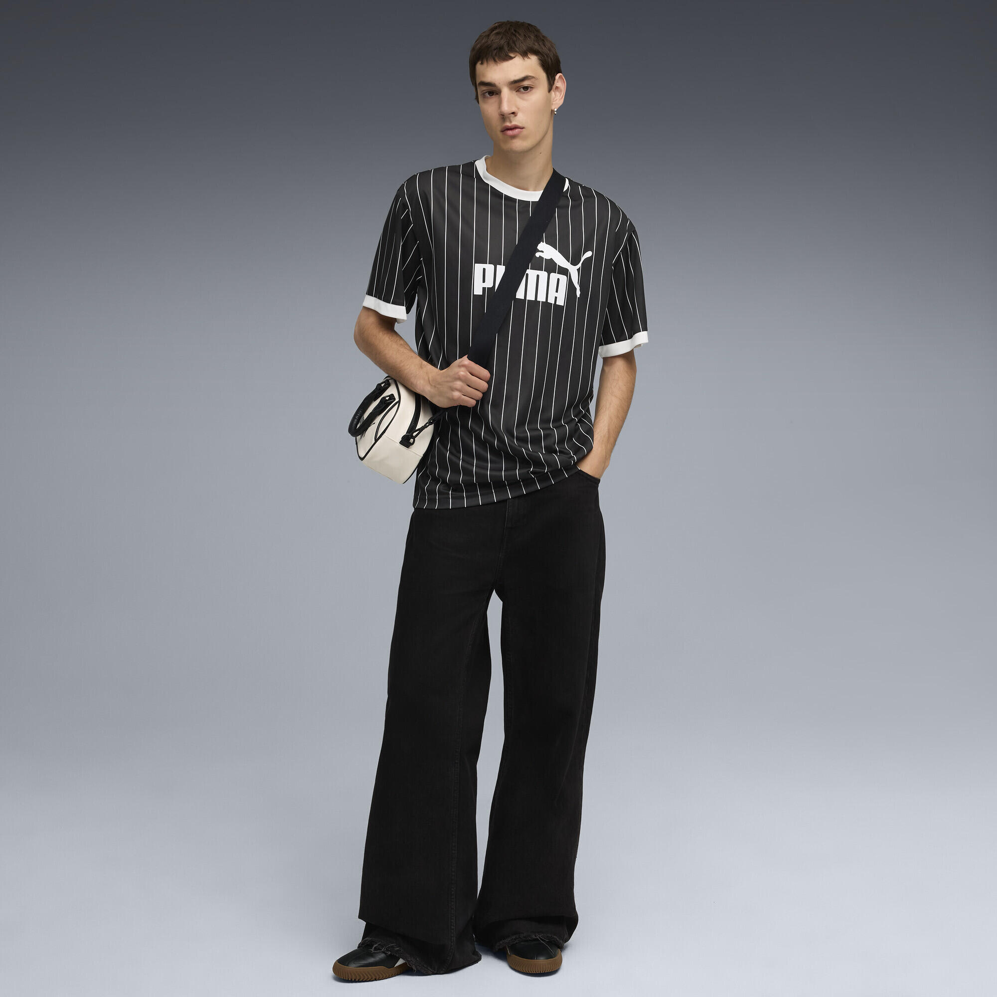 Felpa a righe Essentials da uomo PUMA 4/7