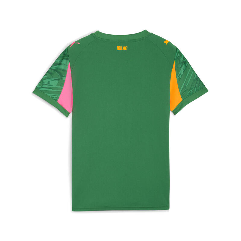 Tricou fotbal copii Ac Milan 25/26 portocaliu PUMA