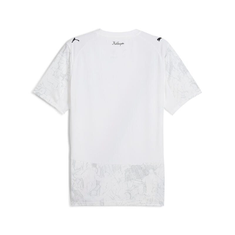 Tricou fotbal bărbați mâneci scurte Kidsuper X Manchester City, alb PUMA