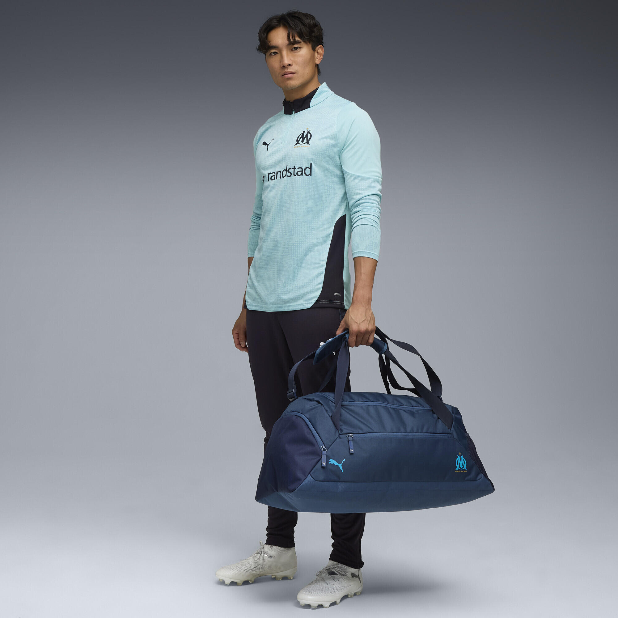 Haut d’entraînement à col zippé Olympique de Marseille Homme PUMA 4/7
