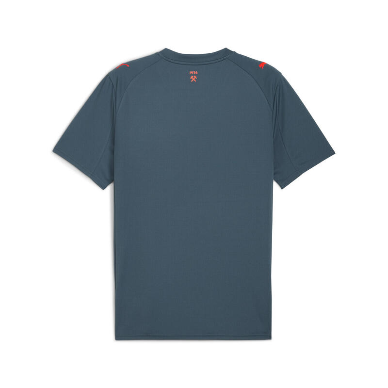 Tricou fotbal bărbați regular 25/26 Auswärtstrikot gri PUMA