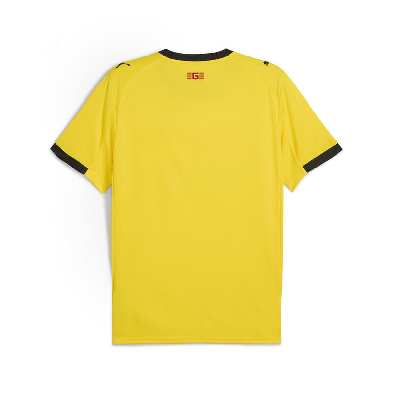 Tricou fotbal bărbați mânecă scurtă Away 25/26 Girona Fc, galben PUMA