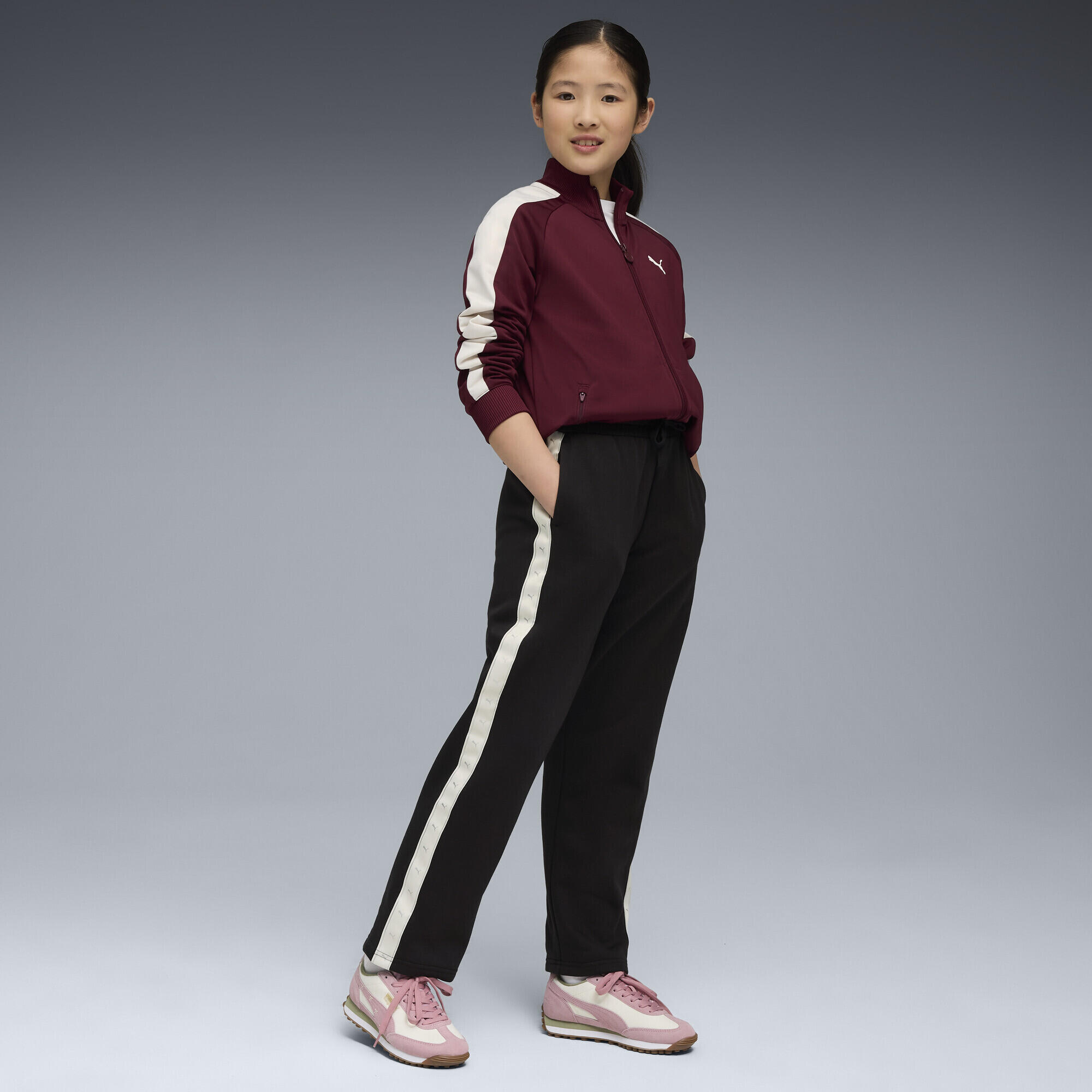 Pantalon de survêtement décontracté à bande Essentials Enfant et Adolescent PUMA 4/5