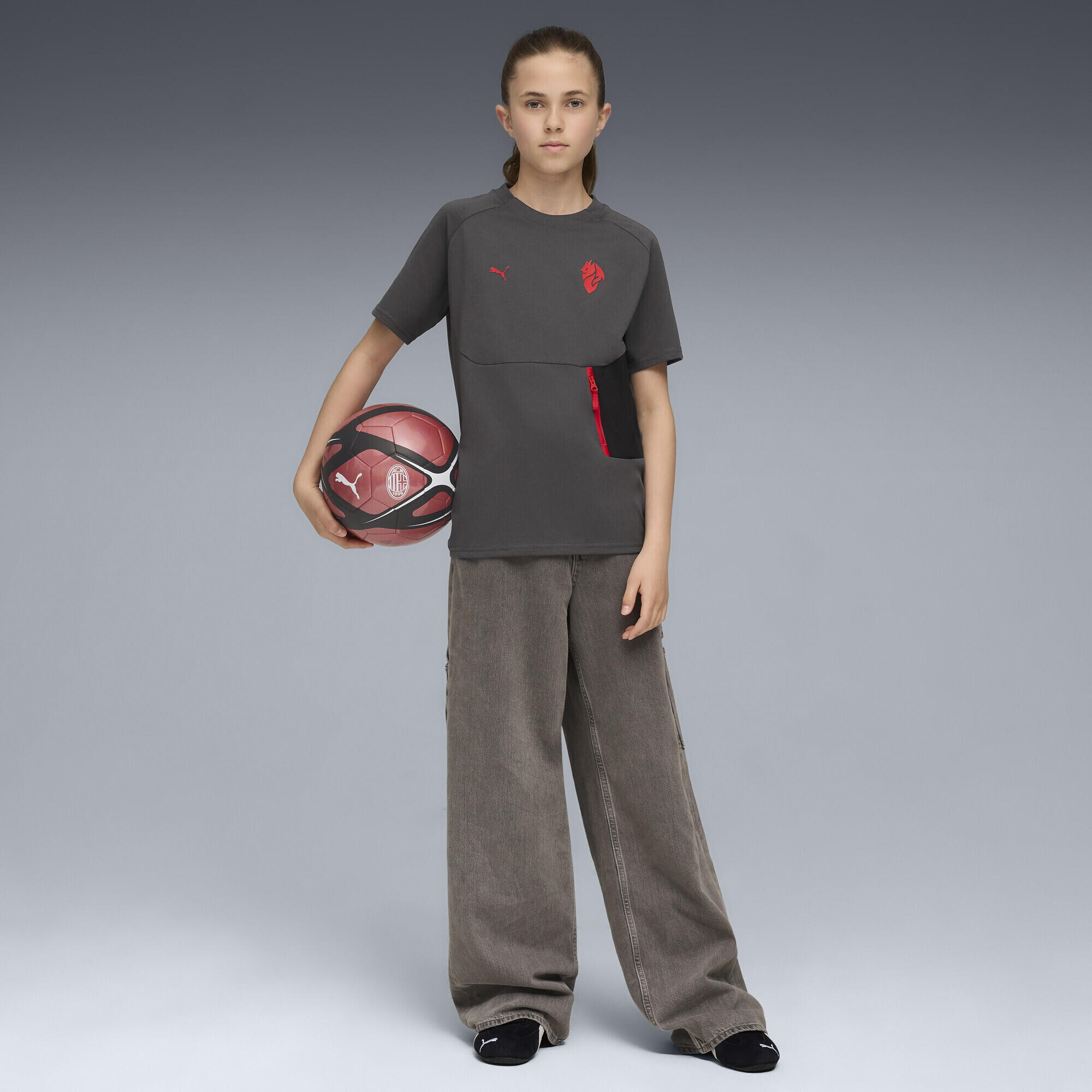 Camiseta con bolsillo AC Milan PUMATECH Niño PUMA 4/7