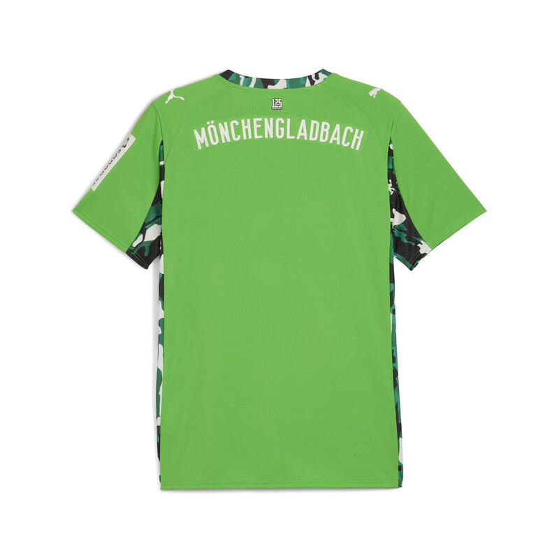 Tricou fotbal bărbați camuflaj Auswärtstrikot 25/26, verde PUMA