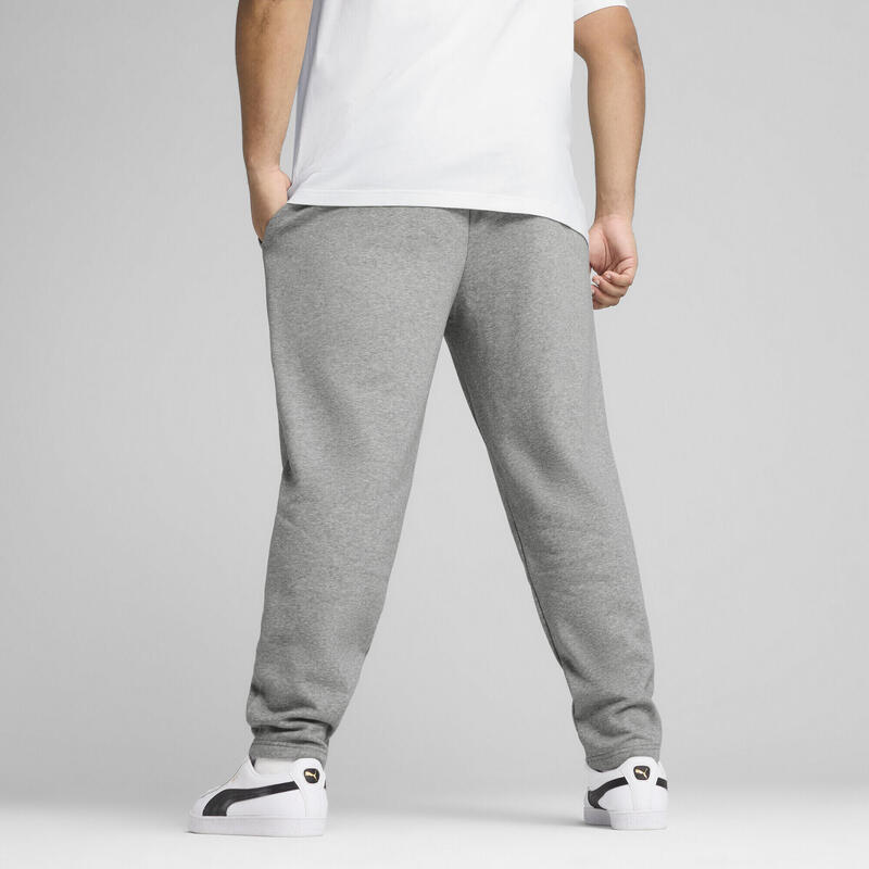 Męskie spodnie dresowe Essentials z logo No. 1 PUMA Medium Gray Heather