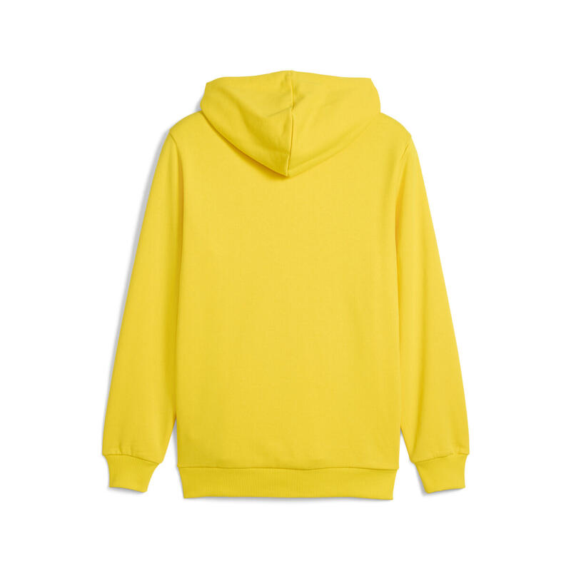 Pulover bărbați cu glugă și buzunar frontal Ftblculture, galben PUMA
