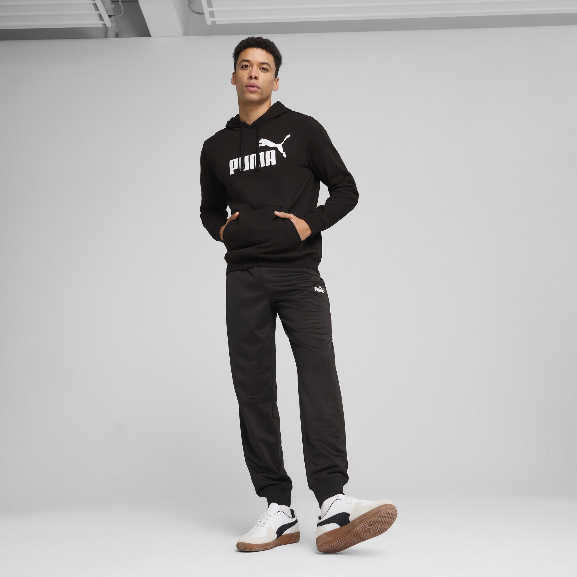 Felpa con cappuccio Essentials con logo N. 1 da uomo PUMA 4/7